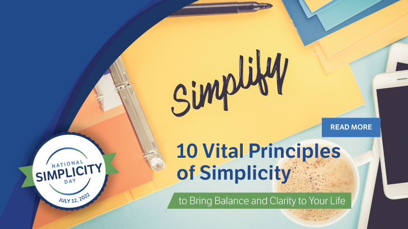 10 Vital Principles of Simplicity blog img