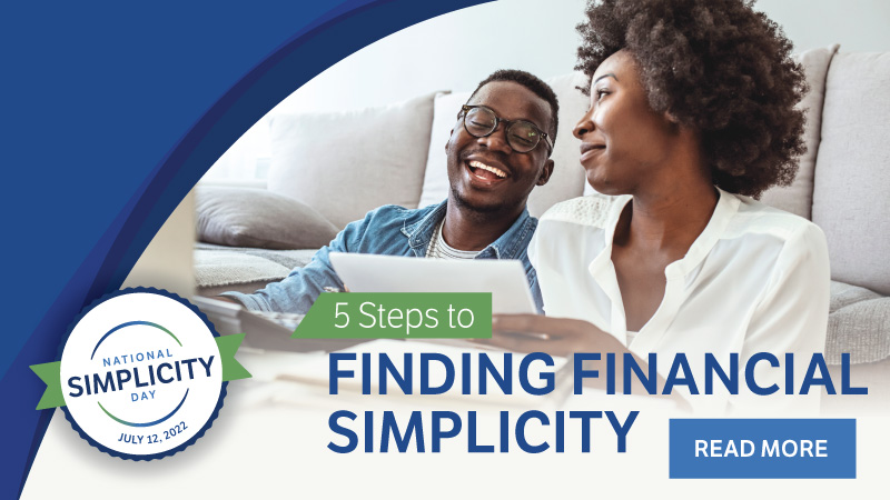 Finding Financial Simplicity blog image